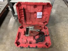 MILWAUKEE CORDED MAGNETIC DRILL PRESS WITH CASE