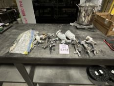LOT CONSISTING OF: SPRAY GUNS, RESPIRATOR AND