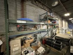CONTENTS OF: (2) SECTIONS OF PALLET RACKING