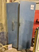 2-DOOR WOOD STORAGE CABINET