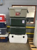 VARIOUS SIZE COOLERS