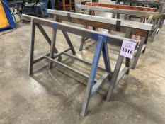 HEAVY DUTY METAL SAW HORSES