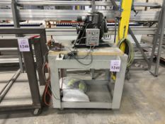 PROFAX WP-250 ON WOOD CART WITH CASTERS