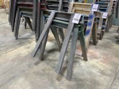WOOD SAW HORSES