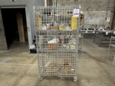 METAL CAGE WITH CONTENTS