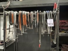 LOT CONSISTING OF: VARIOUS HEAVY DUTY CLAMPS