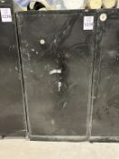 2-DOOR METAL STORAGE CABINET