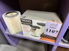 RIDGID SHOP VAC FILTERS