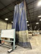 SET OF 20' PRODUCTION AREA DIVIDING CURTAINS