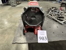 MILWAUKEE CORDLESS FAN