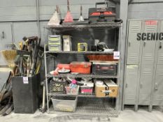 METRO RACK WITH CONTENTS