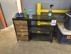 4-DRAWER WOOD DESK