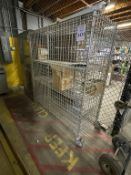 SECURITY CAGE WITH CONTENTS