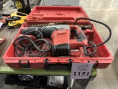 MILWAUKEE CORDED ROTARY HAMMER DRILL WITH CASE