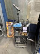 SOLDERING CART WITH CONTENTS