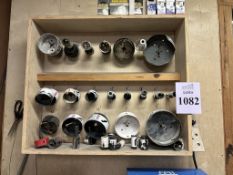 LOT CONSISTING OF: VARIOUS SIZE HOLE SAWS