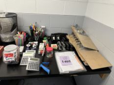 LOT CONSISTING OF: VARIOUS OFFICE SUPPLIES