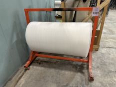 METAL MATERIAL CART ON CASTERS