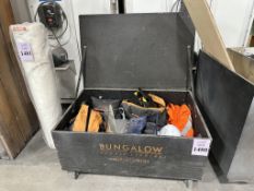 TRAVEL CASE WITH PPE AND SAFETY GEAR