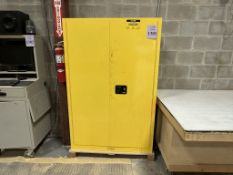 ULINE FLAMMABLE LIQUID STORAGE CABINET WITH