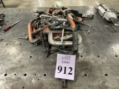 LOT CONSISTING OF: VARIOUS HEAVY DUTY CLAMPS