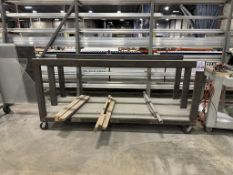 8' METAL MATERIAL HANDLING CART