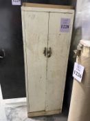 2-DOOR METAL STORAGE CABINET