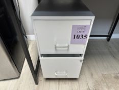 2-DRAWER METAL FILE CABINET