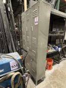 6 SECTION METAL LOCKERS