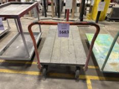 METAL PLATFORM TRUCK