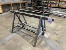 HEAVY DUTY METAL SAW HORSES