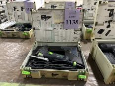 FESTOOL CORDED JIGSAW WITH CASE