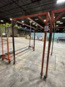 8' METAL MATERIAL DRYING RACK