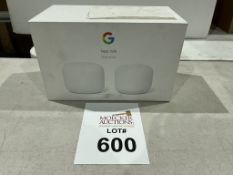 GOOGLE NEST WIFI ROUTER AND POINT