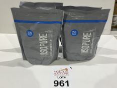 ISOPURE PROTEIN POWDER 1 LB. (NEW)