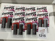PACKS OF ENERGIZER MAX AAA BATTERIES 48-PACK (NEW)