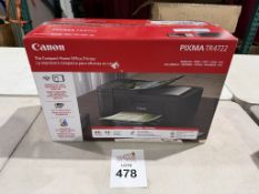 CANON PIXMA TR4722 PRINTER