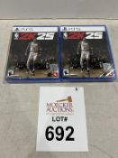 PS5 2K25 GAME (NEW)