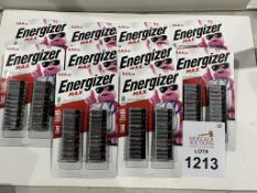 PACKS OF ENERGIZER MAX AAA BATTERIES 48-PACK (NEW)