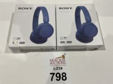 SONY WH-CH520 HEADSET (NEW)