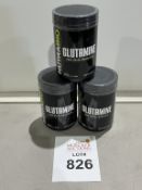 NUTRABIO GLUTAMINE PURE GRADE AMINO ACID 1.1 LBS.