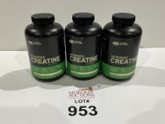 ON OPTIMUM NUTRITION MICRONIZED CREATINE 1.32 LBS.