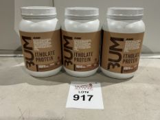 BUM RAW ITHOLATE PROTEIN 2.19 LBS. (NEW)