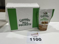 BOXES CONTAINING (6) BAGS OF GREENIES PILL POCKETS
