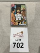 NINTENDO SWITCH GRAND THEFT AUTO THE TRILOGY GAME