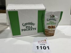BOXES CONTAINING (6) BAGS OF GREENIES PILL POCKETS