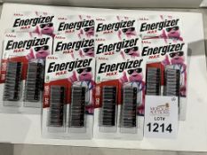 PACKS OF ENERGIZER MAX AAA BATTERIES 48-PACK (NEW)