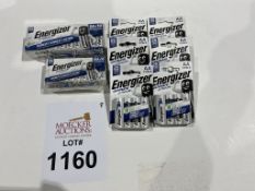 PACKS OF ENERGIZER AA AND AAA BATTERIES