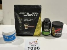 LOT CONSISTING (4) ASSORTED HEALTH SUPPLEMENTS