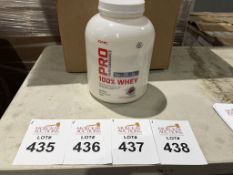 GNC PRO PERFORMANCE 100% WHEY, 4.8 LBS. (NEW)